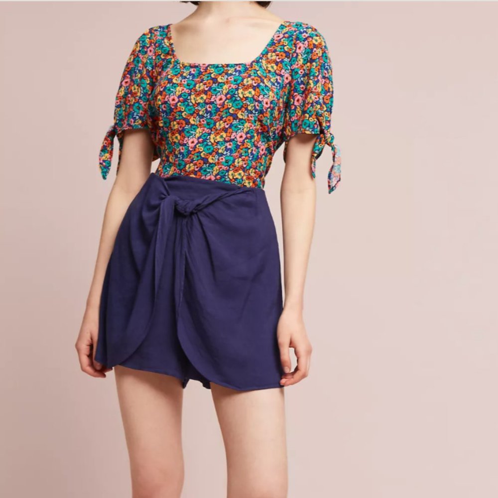 Anthropologie Leia skirted shorts